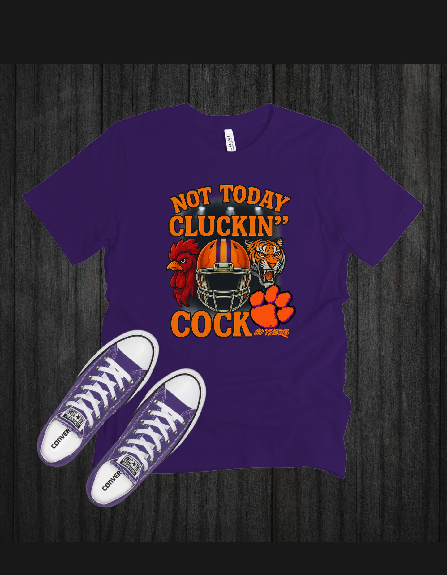 Cluckin’ Rival Tee 🐔🐅