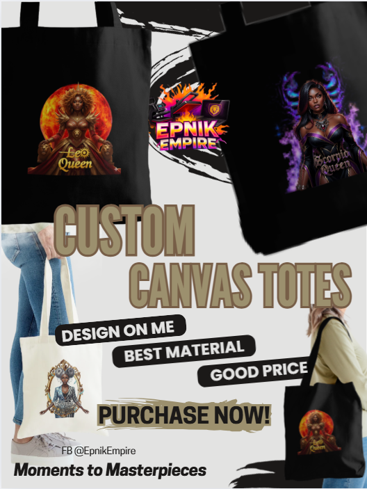 Custom Tote Bags — Carry Confidence. Create Your Moment